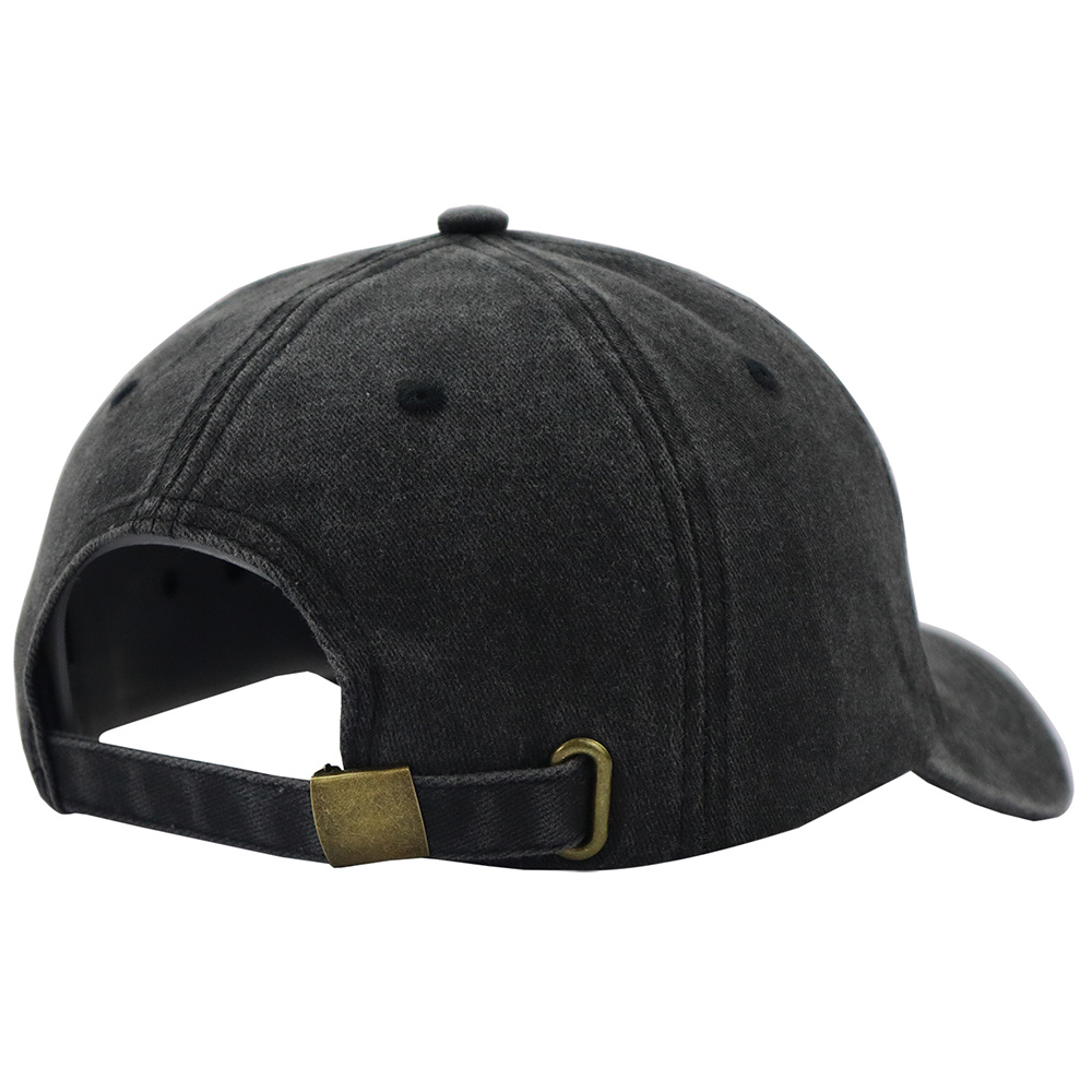 Black The Garden Father Hat For Men, Funny Adjustable Cotton Embroidered Gardeners Dad Baseball Cap - Image 5