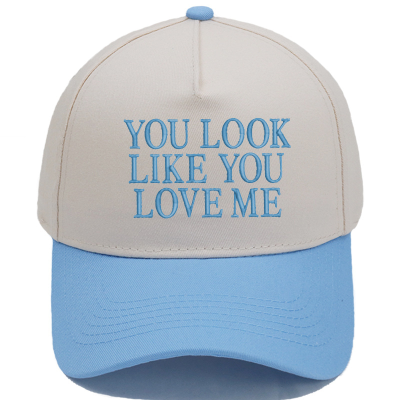 Embroidered Color-Block Casual Baseball Cap For Men And Women - Image 7