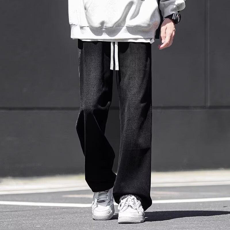 Straight-leg Relaxed-fit American-style Mens Jeans - Image 4