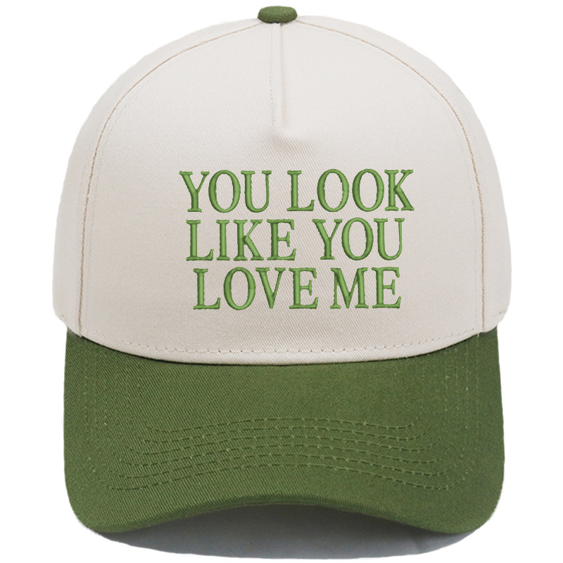 Embroidered Color-Block Casual Baseball Cap For Men And Women - Image 9