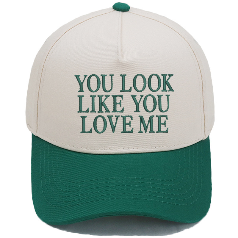 Embroidered Color-Block Casual Baseball Cap For Men And Women - Image 8