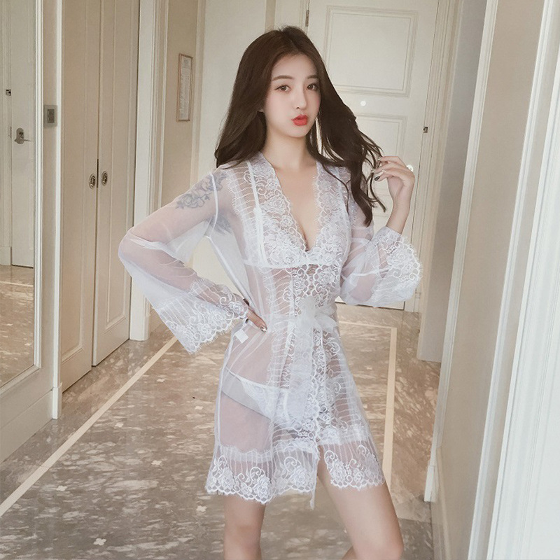 Lace Mesh Sexy Slim Fit Womens Set - Image 3