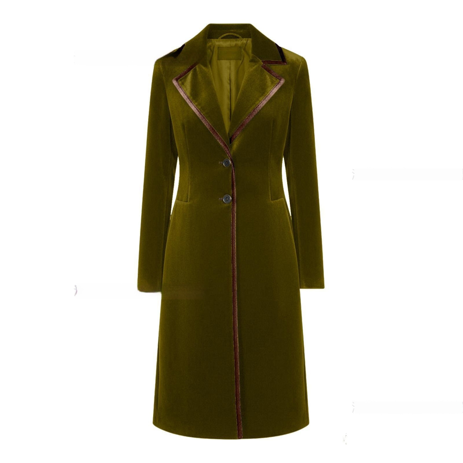 Stylish And Sophisticated Velvet Coat For Women - Image 6