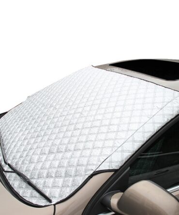 Car snow block front windshield antifreeze cover winter front gear snowboard windshield snow cover frost guard