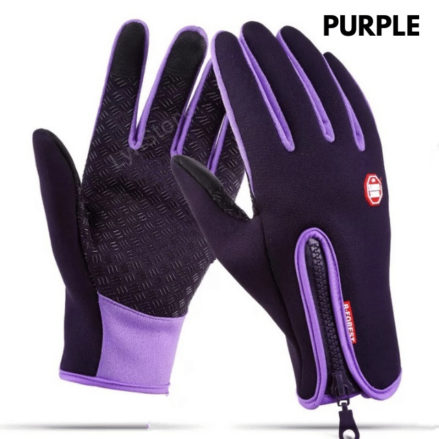 Winter Gloves Touch Screen Riding Motorcycle Sliding Waterproof Sports Gloves With Fleece - Image 10