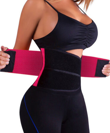 Waist Trimmer Belt Body Shaper Abdominal Trainer Weight Loss Fat Burning Straps