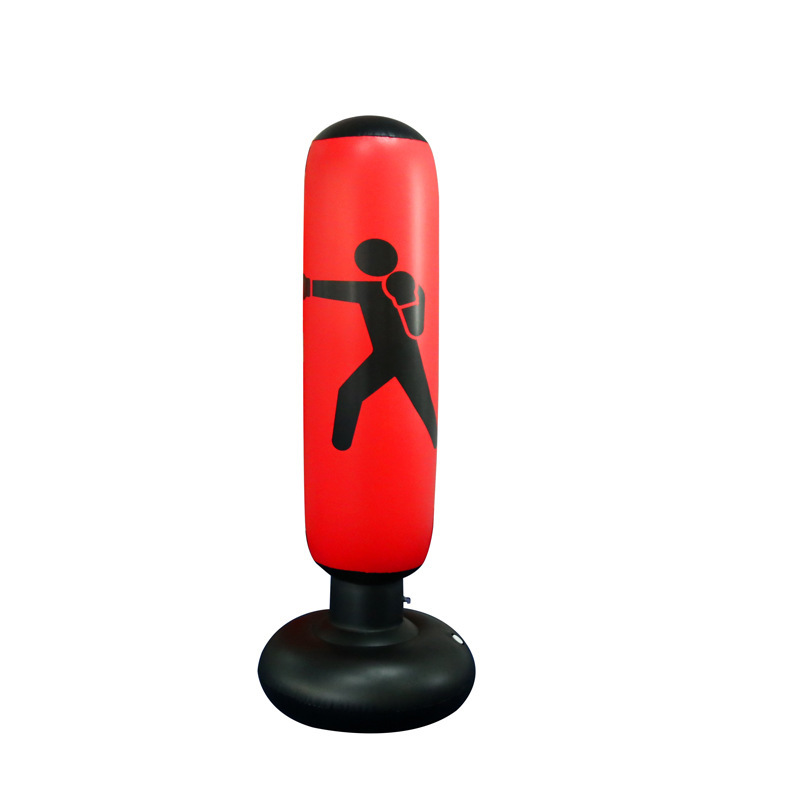 Fitness Inflatable Boxing Column Fighting Column Sandbag Vertical Venting Toy - Image 6