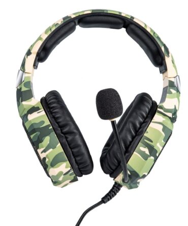 K8 camouflage headphones