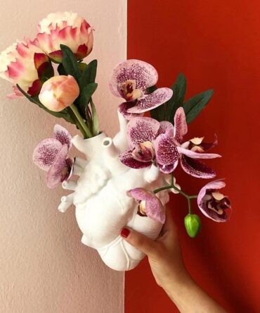 Shape Flower Vase Nordic Style Flower Pot Art Vases Sculpture Desktop Plant Pot For Home Decor Ornament Gifts