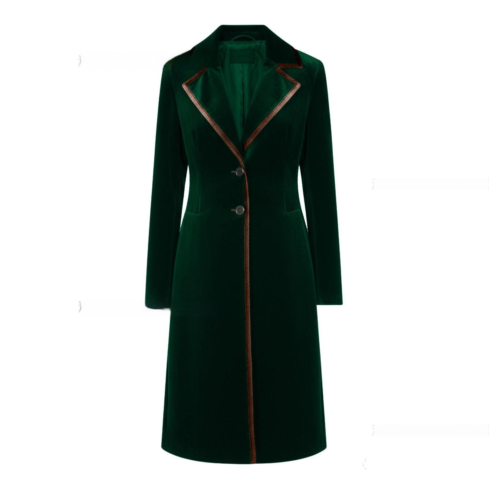 Stylish And Sophisticated Velvet Coat For Women - Image 5