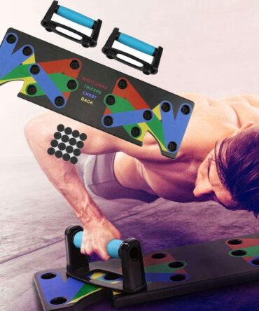 Nine-function Push-up Board Bracket for Indoor Gymmer