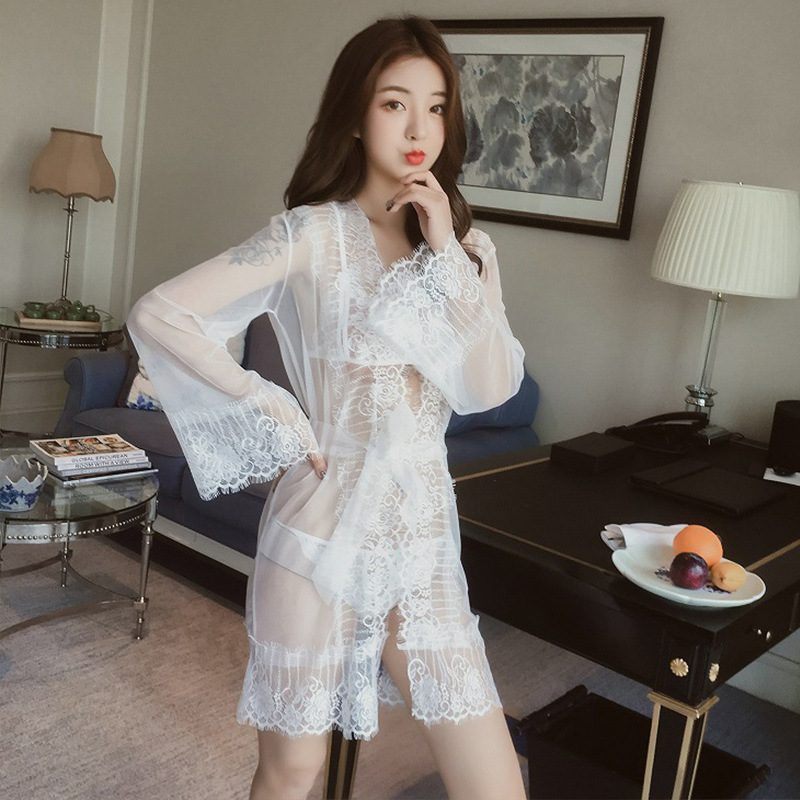 Lace Mesh Sexy Slim Fit Womens Set - Image 4