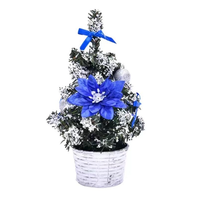 PVC Mini Christmas Tree LED Lights Decoration Desktop Ornaments - Image 6
