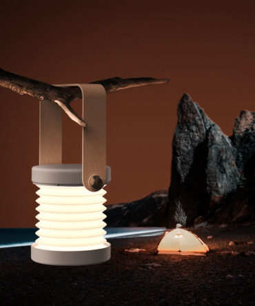 Foldable Touch Dimmable Reading LED Night Light Portable Lantern Lamp USB Rechargeable For Home Decor