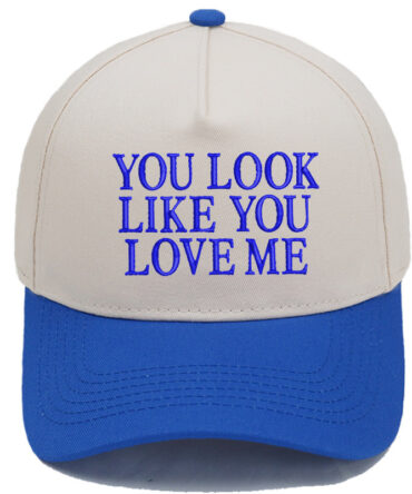 Embroidered Color-Block Casual Baseball Cap For Men And Women