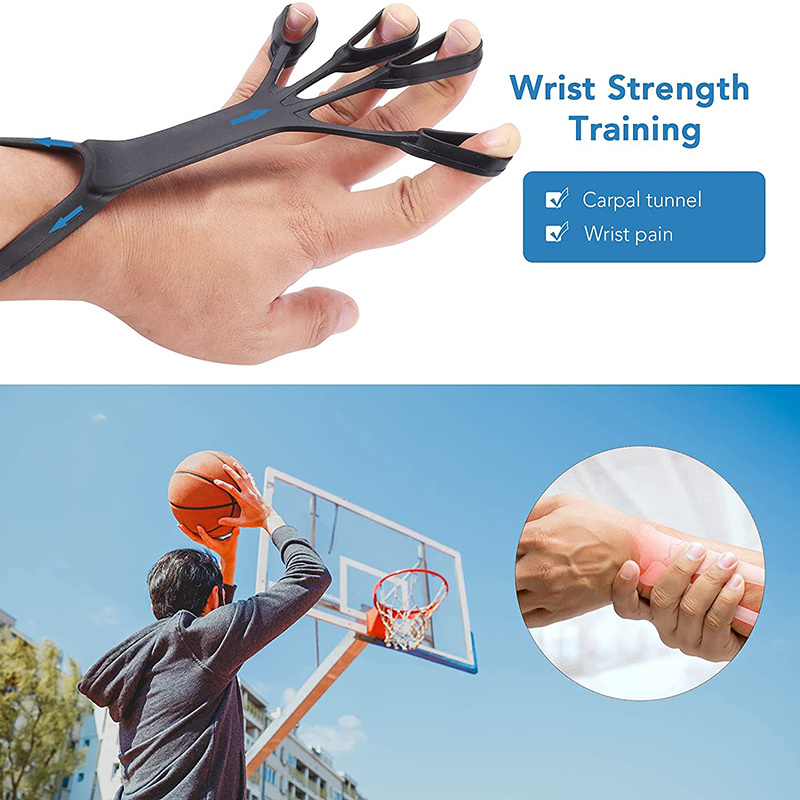 Silicone Grip Device Finger Exercise Stretcher Arthritis Hand Grip Trainer Strengthen Rehabilitation Training To Relieve Pain - Image 9