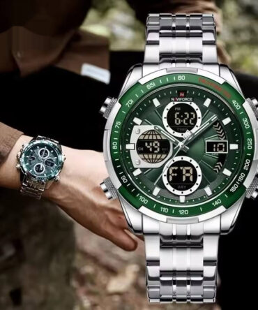 Men's Stainless Steel Strap Multi-function Watch