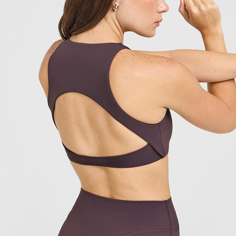 Naked Yoga Vest Sports Backless - Image 5