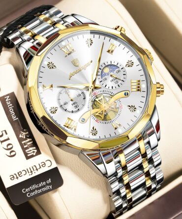 Waterproof Multifunctional Quartz Watch For Men