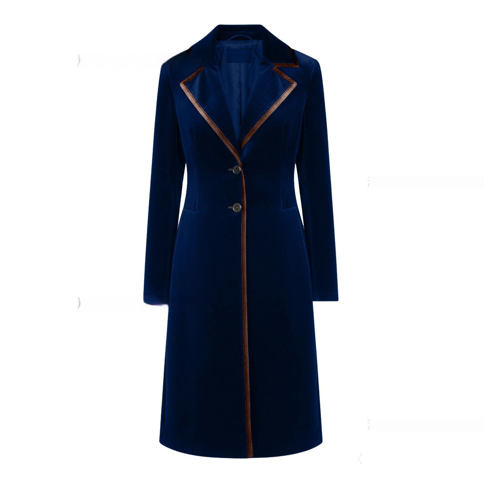 Stylish And Sophisticated Velvet Coat For Women - Image 4