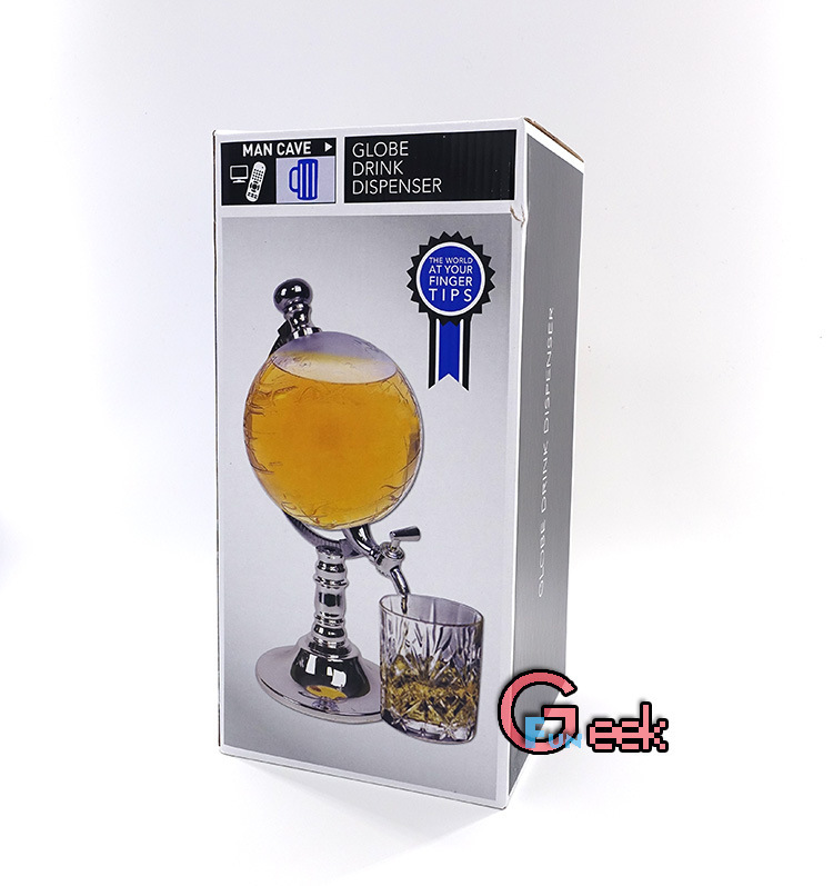Novelty Globe Wine Decanters Drink Dispenser For Alcohol 1.5L Drinking Game Beer Liquor Dispenser Strainers Bar Accessories New - Image 4