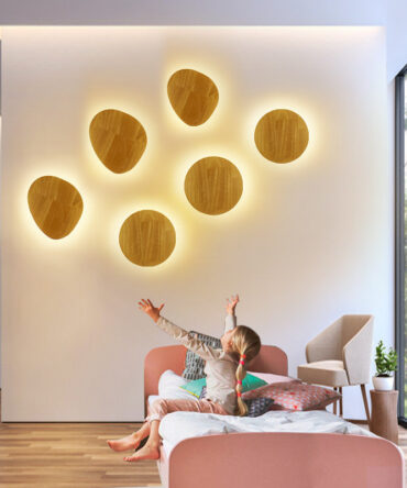 Log Art Wall Lamp