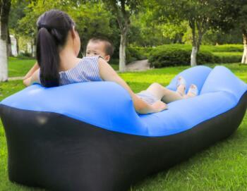Outdoor Air Sofa Fast Inflatable Laybag Hangout Lounger Beach Air Bed Folding Sleeping Bag Lazy Sofa Lazy Air Sofa - Image 10