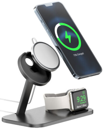 Alloy Storage Base Data Cable Accessories Watch Charging Stand