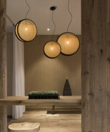 Creative Rattan Retro Lamps For Restaurant Chandelier