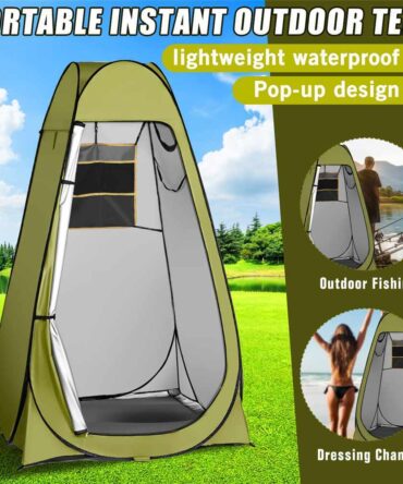 Portable Privacy Shower Toilet Automatic Camping Tent UV Function Travel Camping Tent Outdoor Dressing Beach Sun Shelte