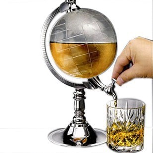 Novelty Globe Wine Decanters Drink Dispenser For Alcohol 1.5L Drinking Game Beer Liquor Dispenser Strainers Bar Accessories New - Image 3