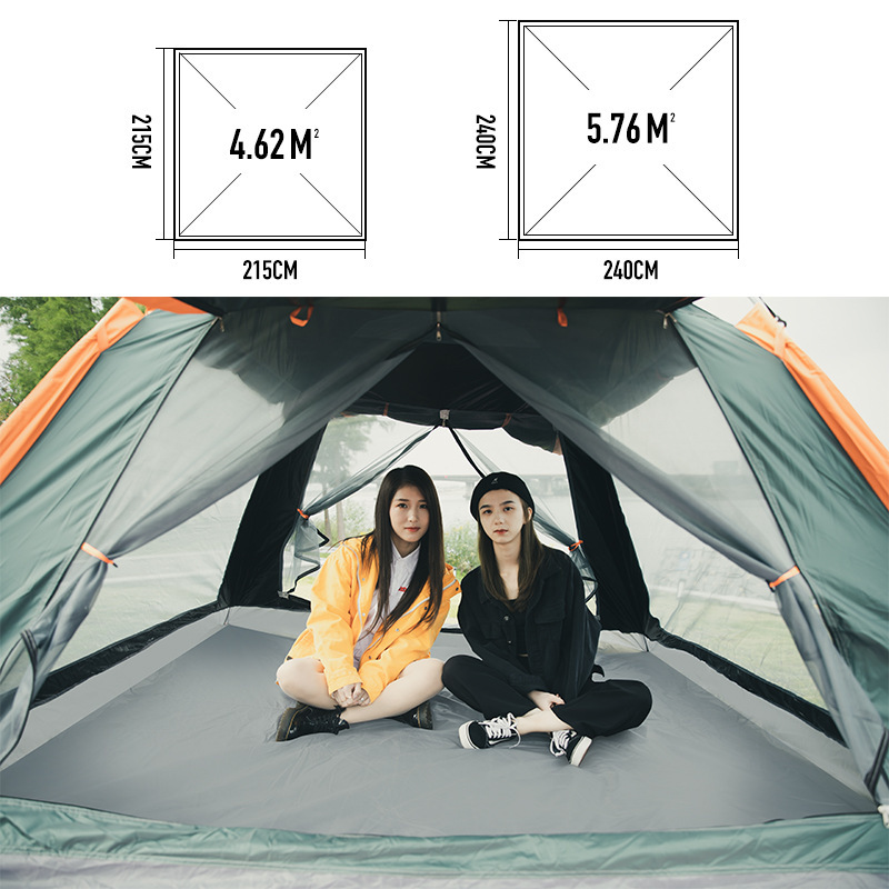 Fully Automatic Speed Beach Camping Tent Rain Proof Multi Person Camping - Image 5