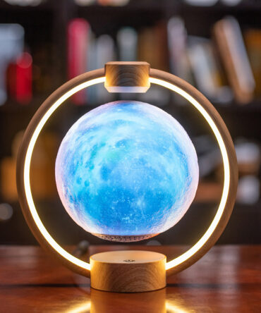 Maglev Moon Light Bluetooth 3D Stereo Diy Colorful Glare
