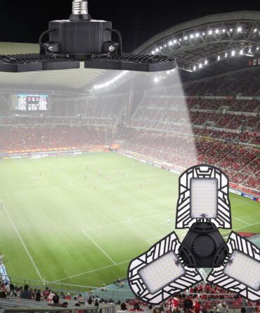 General Deformable Lamp Garage Light Radar Warehouse Industrial Lamp Home Lighting High Intensity