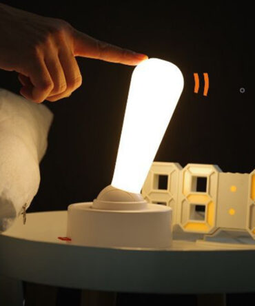 Toggle Light Indoor Bedroom Bedside Atmosphere Light Silicone USB Rechargeable Wall Light Silicone Small Night Lamp Decoration Home Decor