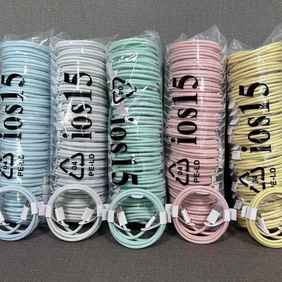 Data Cable Fast Charge Line Macaron Charging - Image 2