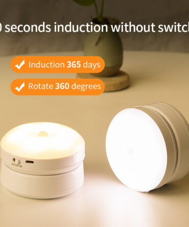 Rotating Human Body Sensor Light Corridor Garage Light Wardrobe Light Motion Sensor Night Light