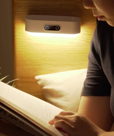 Magnetic Study Cabinet USB Rechargeable Stepless Dimming Dormitory LED Night Light