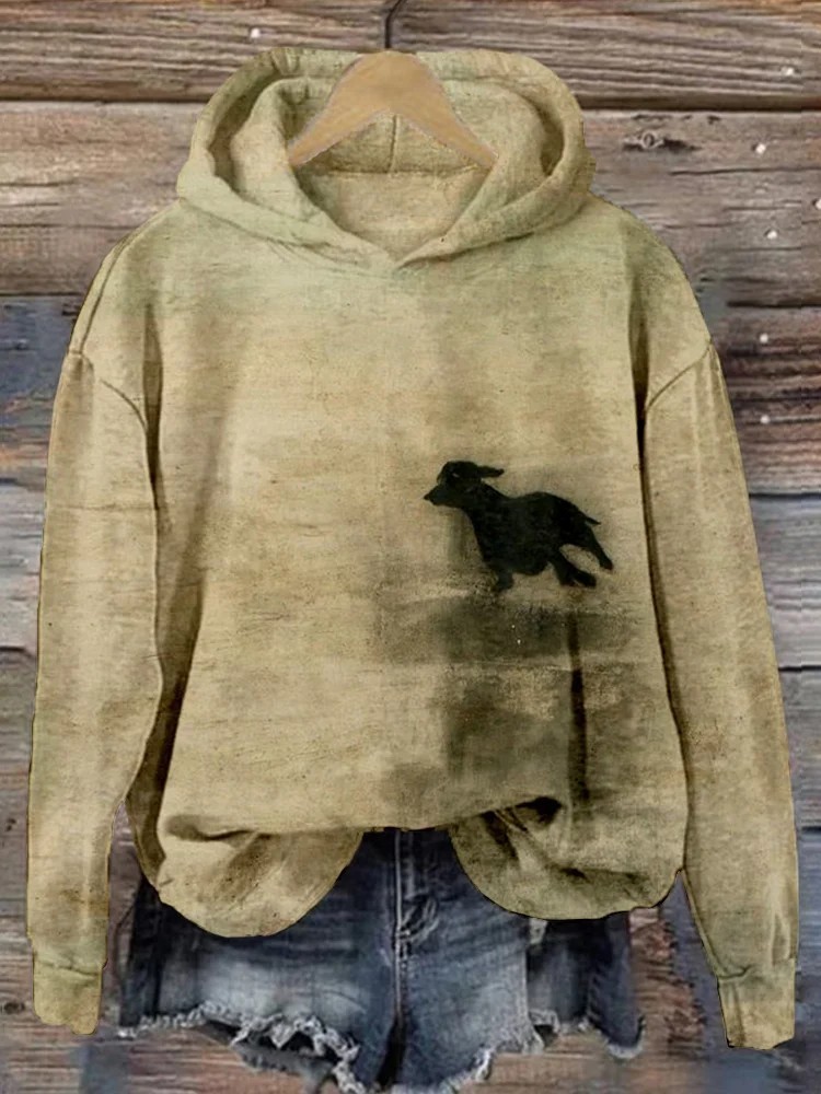 Womens 3D Digital Print Hoodie From Europe And The US - Image 10