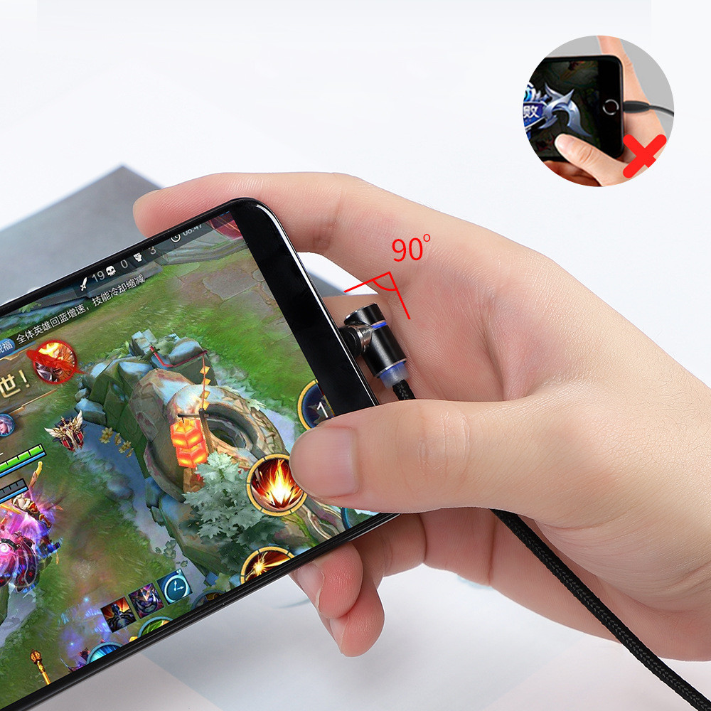 Magnetic Cable LED Magnet Charger Cable USB Cable & USB Type-C USB C - Image 7