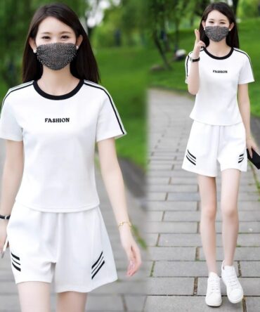 New Summer Womens Sportswear Set For Ladies