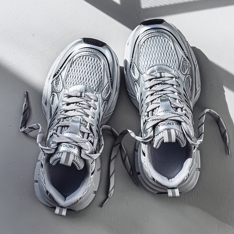 Breathable Mesh All-Match Sports Casual Shoes For Wide Feet And Broad Toes - Image 2