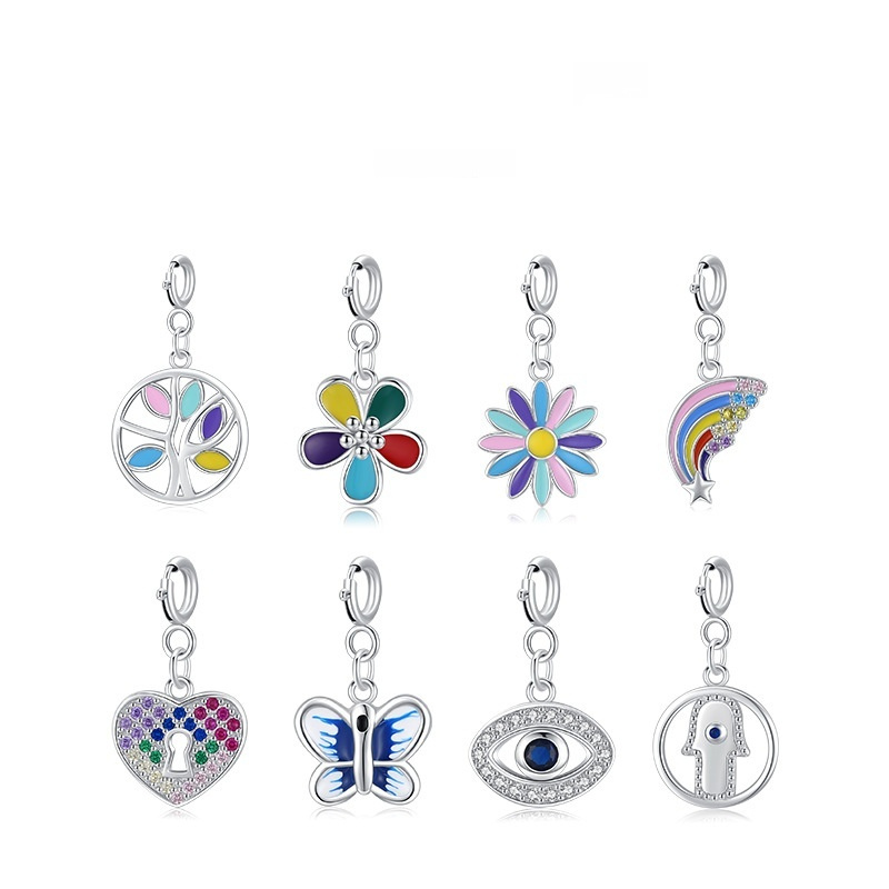 Sterling Silver Fashionable And Minimalist Pendant Korean-style Sweet And Adorable - Image 3