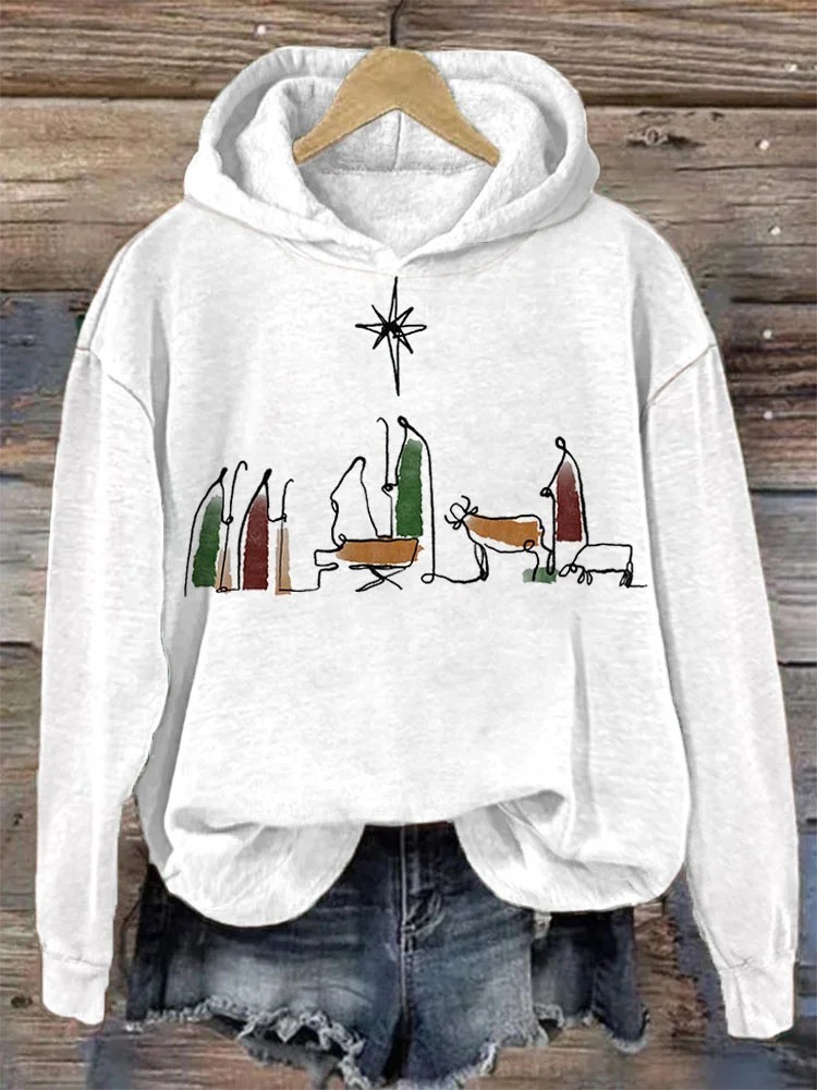 Womens 3D Digital Print Hoodie From Europe And The US - Image 4