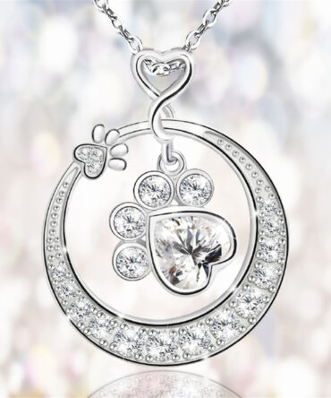 Disc Diamond Star Moon Smart Necklace