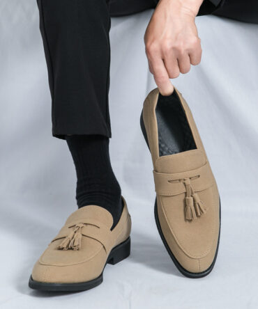 Slip-on Casual Tassel Loafers For Laid-back Style