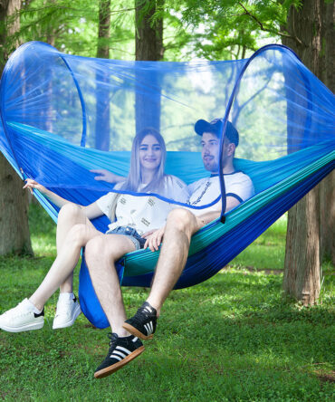 Fully Automatic Quick Opening Hammock With Mosquito Net